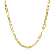 Bids.com 2.9mm 14k Yellow Gold Heart Chain Necklaces