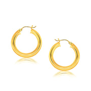 Bids.com 14k Yellow Gold Polished Hoop Earrings (30 mm) Earrings