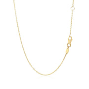Bids.com 14k Yellow Gold Smooth Flat Horizontal Bar Style Necklace Necklaces