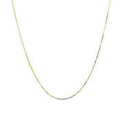 Bids.com 10k Yellow Gold Classic Box Chain 0.45mm Necklaces