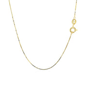 Bids.com 10k Yellow Gold Classic Box Chain 0.45mm Necklaces