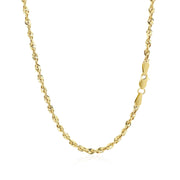 Bids.com 10K Yellow Gold Lite Rope Chain (2.50 mm) Necklaces