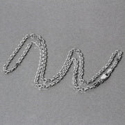 Bids.com 14k White Gold Diamond Cut Cable Link Chain (2.90 mm) Necklaces