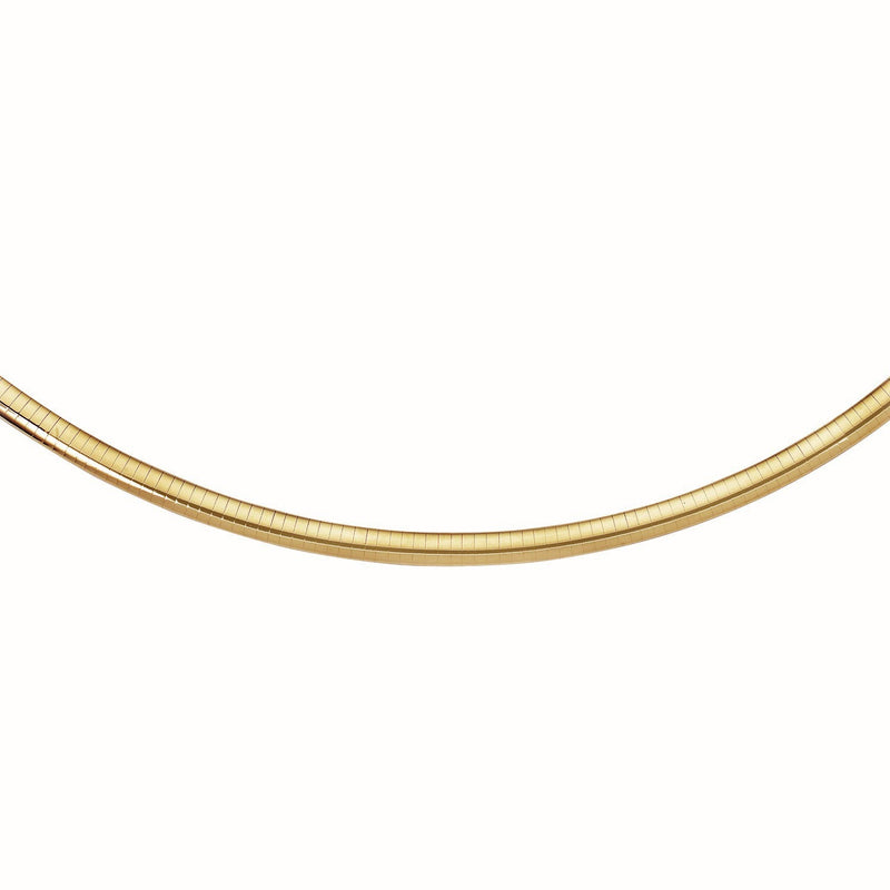 Bids.com 14k Yellow Gold Classic Omega Style Chain (6 mm) Necklaces