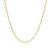 Bids.com 10k Yellow Gold Wheat Chain 1.0mm Necklaces