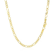 Bids.com 2.8mm 14k Yellow Gold Solid Figaro Chain Necklaces