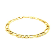 Bids.com 6.5mm 14k Yellow Gold Lite Figaro Bracelet Bracelets