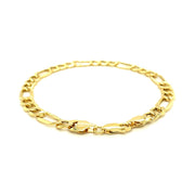 Bids.com 6.5mm 14k Yellow Gold Lite Figaro Bracelet Bracelets