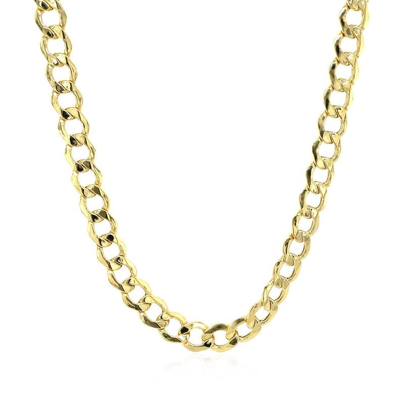 Bids.com 5.3mm 14k Yellow Gold Curb Chain Necklaces