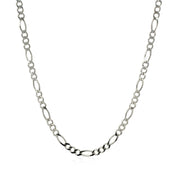 Bids.com 2.6mm 14k White Gold Solid Figaro Chain Necklaces