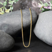 Bids.com 14k Yellow Gold Foxtail 1.0mm Chain Necklaces Black 16 / Yellow Gold,18 / Yellow Gold,20 / Yellow Gold