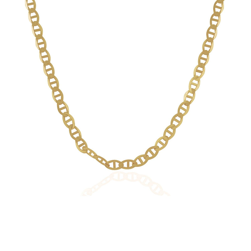 Bids.com 4.5mm 10k Yellow Gold Mariner Link Chain Necklaces