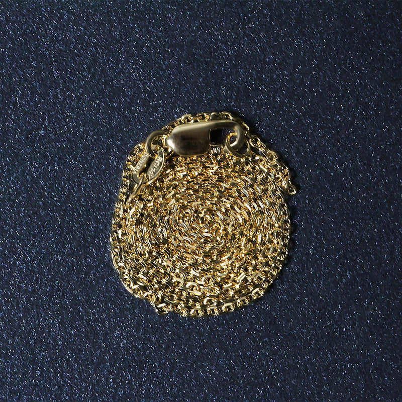 Bids.com 14k Yellow Gold Diamond Cut Cable Link Chain 1.1mm Necklaces