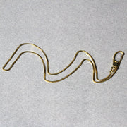 Bids.com 14k Yellow Gold Classic Box Chain 0.8mm Necklaces