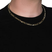 Bids.com 10K Yellow Gold Solid Figaro Chain (5.30 mm) Necklaces
