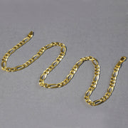 Bids.com 10K Yellow Gold Solid Figaro Chain (5.30 mm) Necklaces