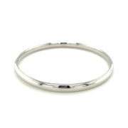 Bids.com Classic Bangle in 14k White Gold (5.0mm) Bracelets