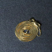 Bids.com 14k Yellow Gold Classic Box Chain 0.7mm Necklaces