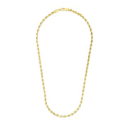 Bids.com 3.5mm 14k Yellow Gold Solid Diamond Cut Rope Chain Necklaces