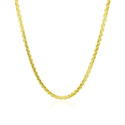 Bids.com 2.4mm 14k Yellow Gold Round Box Chain Necklaces