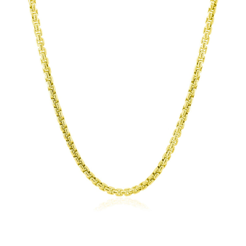 Bids.com 2.4mm 14k Yellow Gold Round Box Chain Necklaces