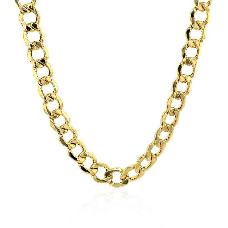 Bids.com 6.2mm 14k Yellow Gold Curb Chain Necklaces