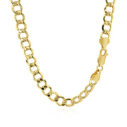 Bids.com 6.2mm 14k Yellow Gold Curb Chain Necklaces