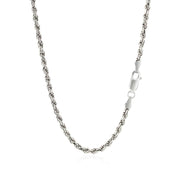 Bids.com Sterling Silver 2.9mm Diamond Cut Rope Style Chain Necklaces