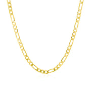 Bids.com 3.1mm 14k Yellow Gold Solid Figaro Chain Necklaces