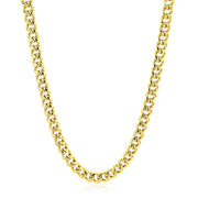 Bids.com 10k Yellow Gold Semi Solid Miami Cuban Chain (4.50 mm) Necklaces