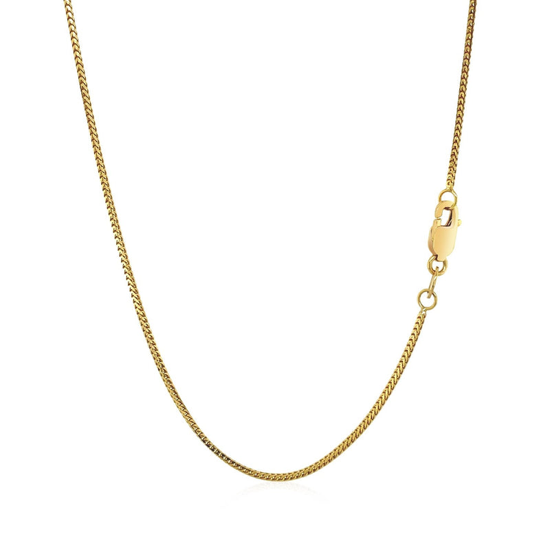 Bids.com 14k Yellow Gold Franco Chain 0.9mm Necklaces