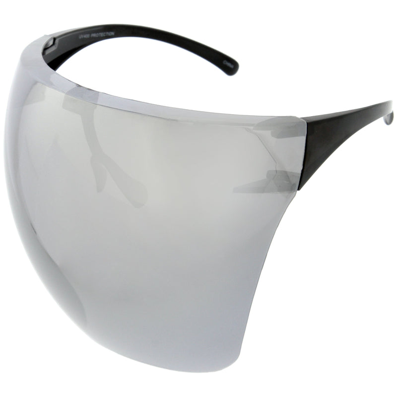 zeroUV Protective Face Shield Full Cover Visor Glasses/Sunglasses (Anti-Fog) D188 Sunglasses