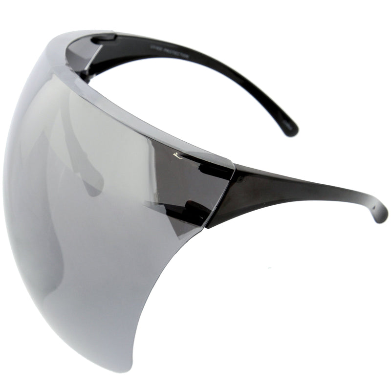 zeroUV Protective Face Shield Full Cover Visor Glasses/Sunglasses (Anti-Fog) D188 Sunglasses