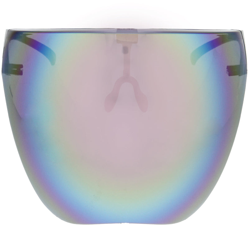 zeroUV Protective Face Shield Full Cover Visor Glasses/Sunglasses (Anti-Fog) D188 Sunglasses