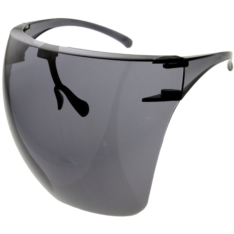 zeroUV Protective Face Shield Full Cover Visor Glasses/Sunglasses (Anti-Fog) D188 Sunglasses