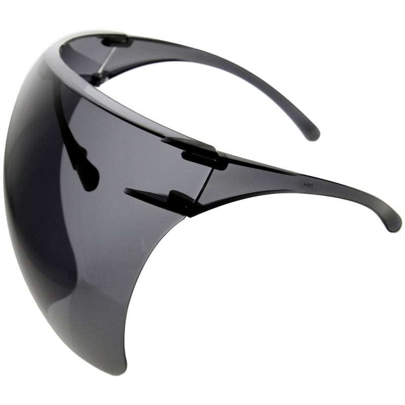 zeroUV Protective Face Shield Full Cover Visor Glasses/Sunglasses (Anti-Fog) D188 Sunglasses
