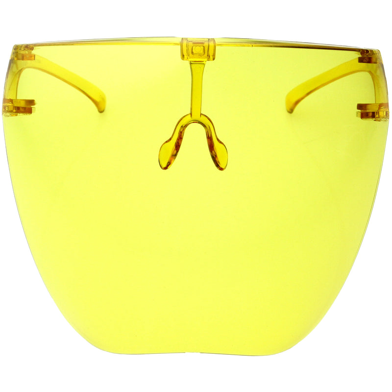 zeroUV Protective Face Shield Full Cover Visor Glasses/Sunglasses (Anti-Fog) D188 Sunglasses