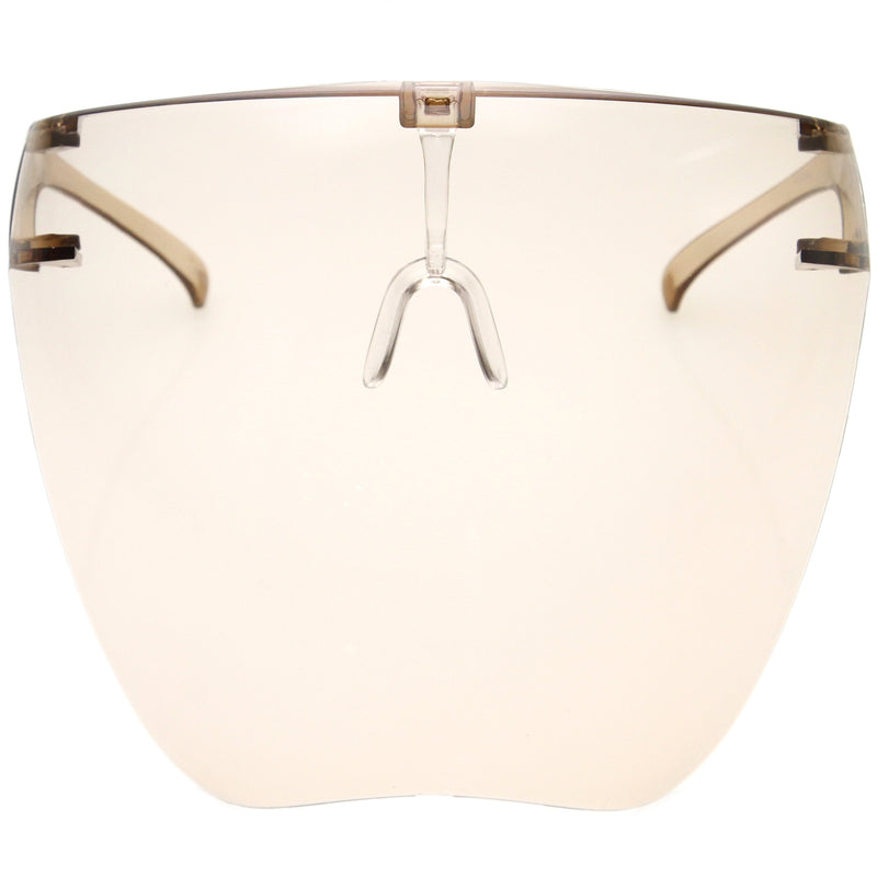 zeroUV Protective Face Shield Full Cover Visor Glasses/Sunglasses (Anti-Fog) D188 Sunglasses