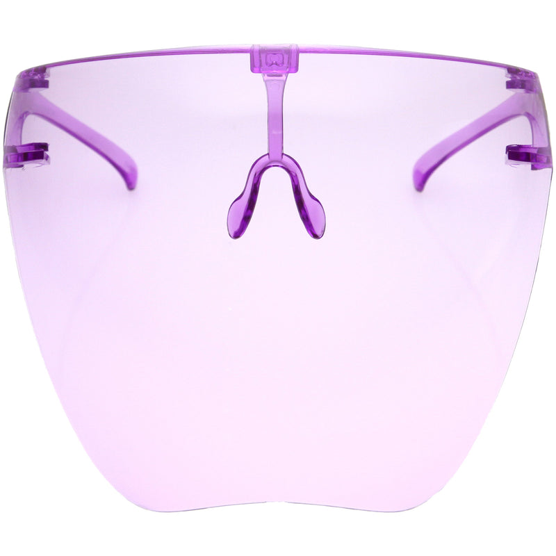 zeroUV Protective Face Shield Full Cover Visor Glasses/Sunglasses (Anti-Fog) D188 Sunglasses