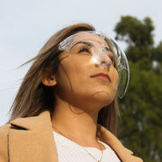 zeroUV Ombre Protective Face Shield Full Cover Visor Glasses/Sunglasses (Anti-Fog) D188 Sunglasses