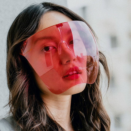 zeroUV Protective Face Shield Full Cover Visor Glasses/Sunglasses (Anti-Fog) D188 Sunglasses