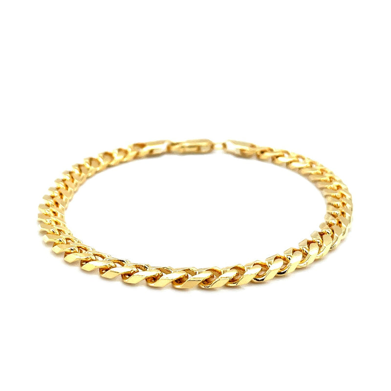 Bids.com 5.8mm 14k Yellow Gold Solid Miami Cuban Bracelet Bracelets