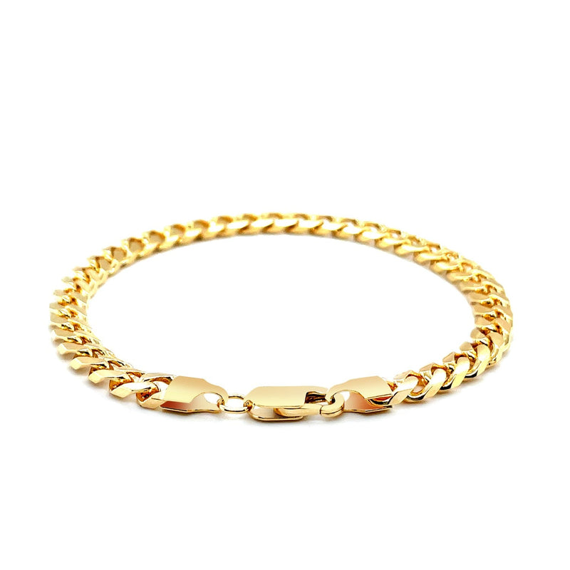 Bids.com 5.8mm 14k Yellow Gold Solid Miami Cuban Bracelet Bracelets