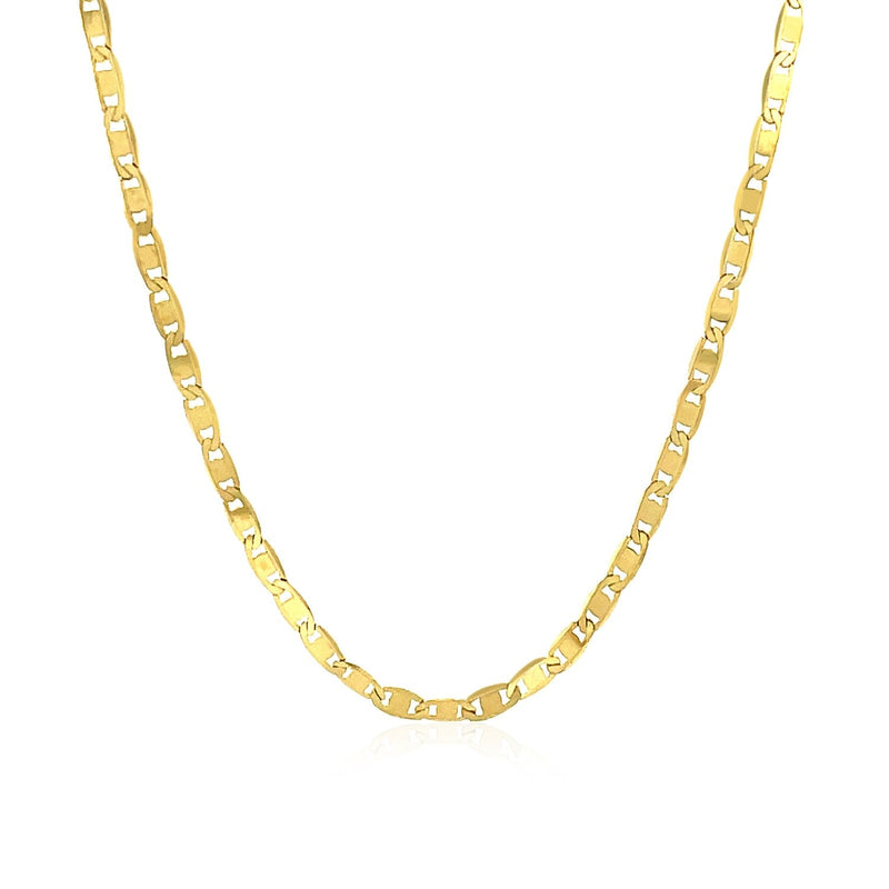 Bids.com 2.3mm 10k Yellow Gold Mariner Link Chain Necklaces
