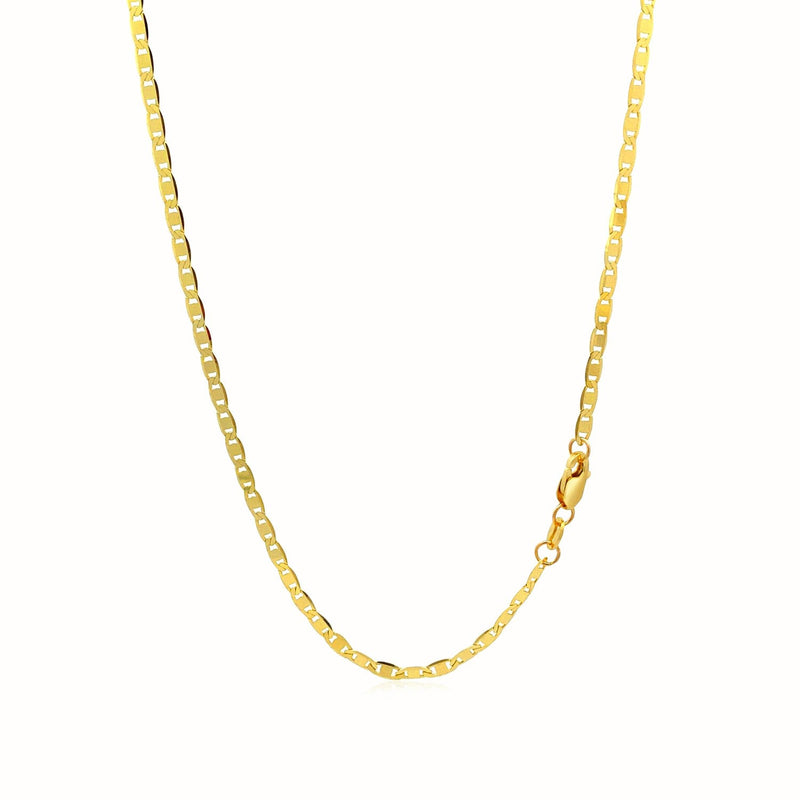 Bids.com 2.3mm 10k Yellow Gold Mariner Link Chain Necklaces