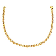 Bids.com 14k Yellow Gold Polished Cable Link Necklace Necklaces