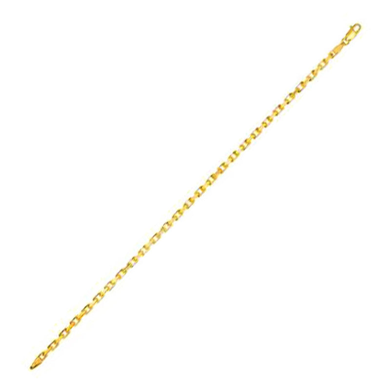Bids.com 14k Yellow Gold French Cable Link Chain (2.50 mm) Necklaces