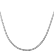 Bids.com Ice Barrel Chain in 14k White Gold (3.10 mm) Necklaces