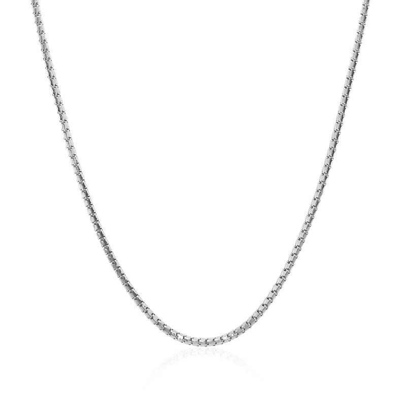 Bids.com 14k White Gold Ice Chain 1.3mm Necklaces