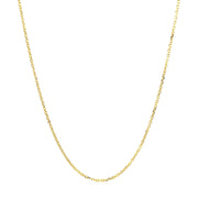 Bids.com 18k Yellow Gold Cable Chain 1.1mm Necklaces